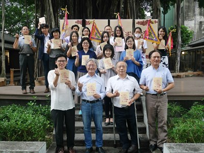 中市媽祖徵文賽　「剪一座神」奪冠